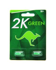 Kangaroo Green 2k Male Enhancer Pill Package of 2 
