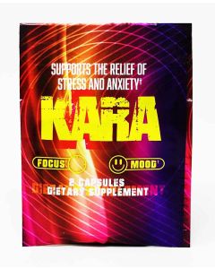 Kara 2 Pills Dietary Supplement Stress Anxiety Relief Capsules