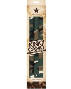 Kinky Camo Ankle Cuffs NS Novelties Vinyl / Canvas