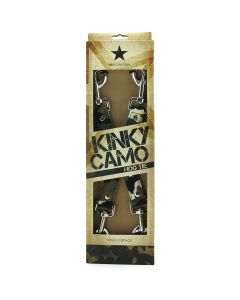 Kinky Camo Hogtie NS Novelties Vinyl / Canvas
