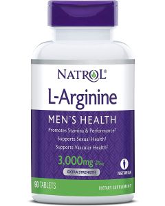 Natrol L-Arginine Tablets 