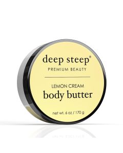 Vegan Lemon Cream Body Butter 6 Oz Deep