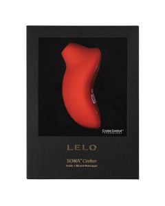 Lelo Diesel Sona Cruise Sonic Clitoral Vibrator Red boxed