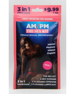 The Sex Kit 3 in 1 Male Sexual Enhancement Pill Pack