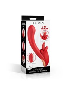 Lickgasm Lusty Licker Licking Silicone Vibrator Display Box