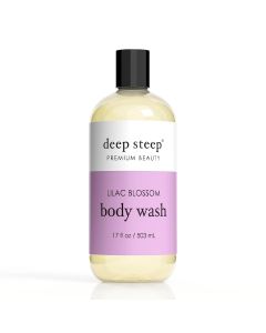Premium Beauty Lilac Blossom Vegan Body Wash 17 Oz Deep Steep