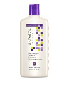 Lavender and Biotin Full Volume Shampoo 11.5 oz Andalou Naturals