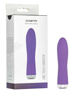 Iconic Charm Classic Travel Size Vibrator Violet