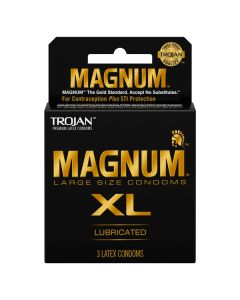 Trojan Magnum XL Condoms 3Pk
