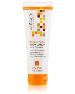 Mandarin Vanilla Vitalizing Body Lotion 8 fl oz Andalou Naturals