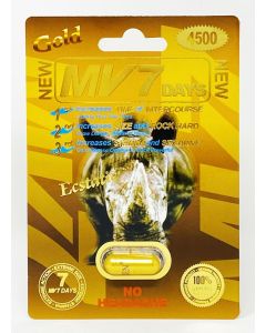 MV 7 Days Gold 4500mg  Male Sexual Enhancement  Pill