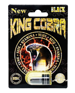 King Cobra Black 69K Male Enhancement for Men Pills
