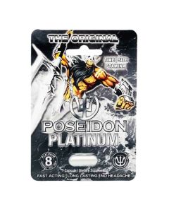 New Poseidon Platinum 8 Sexual Dietary Supplement 