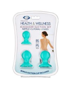 Cloud 9 Nipple Clitoral Suction Kit Teal