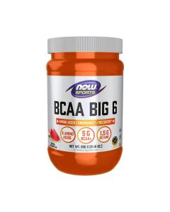 NOW Sports BCAA Big 6 Watermelon Powder