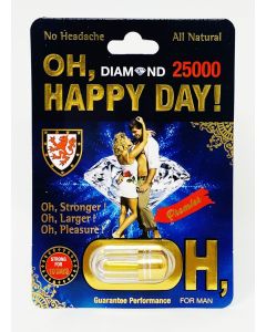 Oh Happy Day Diamond 5000 10 Days For Men Natural Libido Enhancer