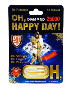 Oh Happy Day Diamond 5000 10 Days For Men Natural Libido Enhancer