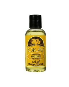 OKAY Haitian Castor Oil bottle