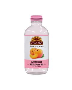 OKAY Pure Apricot Oil 1oz bottle