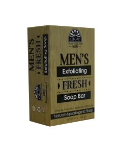 OKAY Pure Naturals Men Exfoliating Bar Soap 9oz