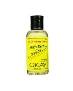 OKAY Pure Naturals Palma Christi Castor Oil bottle