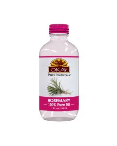 OKAY Pure Rosemary Essential Oil bottle