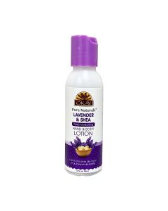 OKAY Shea Lavender Lotion bottle