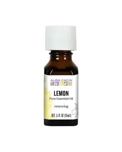 Organic Lemon Essential Oil bottle