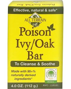 Natural Ingredients Poison Ivy Oak Bar Soap 4 Oz box