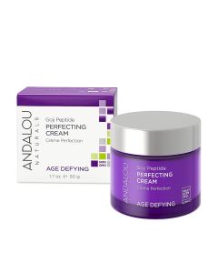 Age Defying Goji Peptide Perfecting Cream 1.7 oz Andalou Naturals both