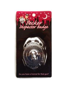 Kheper Games Official Pecker Inspector Badge