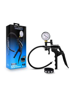 Performance Gauge Pump Pistol Silicone Tubing Cock Strap Black