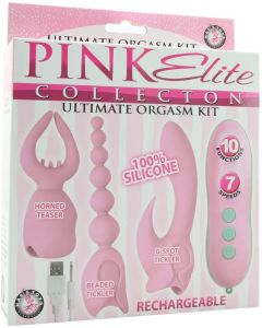 Pink Elite Collection Ultimate Orgasm Kit Pink