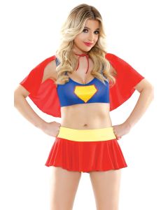 Super Sexy 4 Piece Costume Set Play PL1603