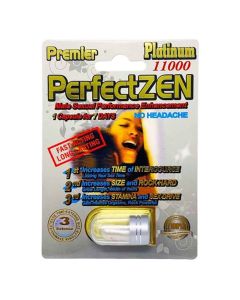Premier PerfectZEN Platinum 11000 Sexual Enhancement Pill
