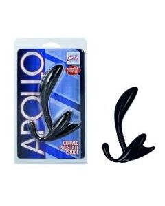 Apollo Curved Prostate Probe Black Cal Exotic Novelties
