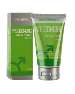 Proloonging Delay Cream For Men 7.5% Benzocaine 2 Oz Desensitizer Doc Johnson