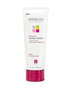 Rose Pomegranate Botanical Shave Cream 8 Oz Vegan