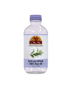 Bottle of OKAY Pure Naturals Pure Eucalyptus Essential Oil - 30ml