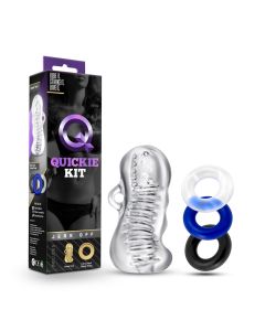 Quickie Kit Jerk Off Clear