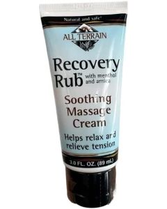 Recovery Rub Soothing Massage Cream 3 Oz Menthol