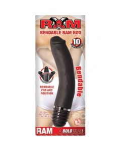 Bendable Ram Rod Black 10 Functions RAM