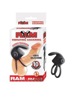 Ram Vibrating Cockring Black