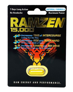 RamZen 15000 Male Enhancement Gold Pills