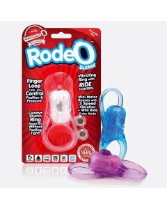 ScreamingOj Bucker Vibrating Ring With Ride Control