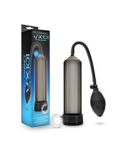 Performance VX101 Male Enhancement Penis Pump Stay Hard Cock Ring both