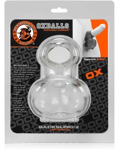Sacksling 2 Ball Bag Clear boxed