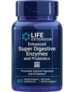 Life Extension Enhanced Super Digestive Enzymes and Probiotics front