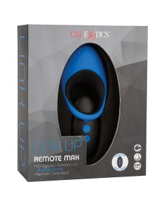 CalExotics Link Up Remote Max 10 Function Vibrating Cock Ring box