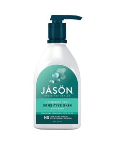 Fragrance Free Sensitive Skin Body Wash 30 Oz Hypoallergenic Jason